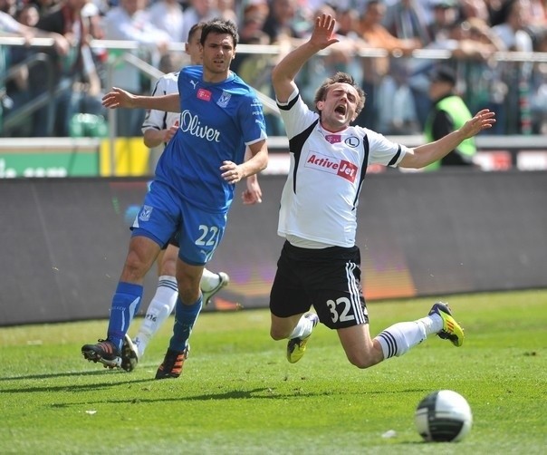 Lech Poznań wygrał z legią Warszawa 1:0