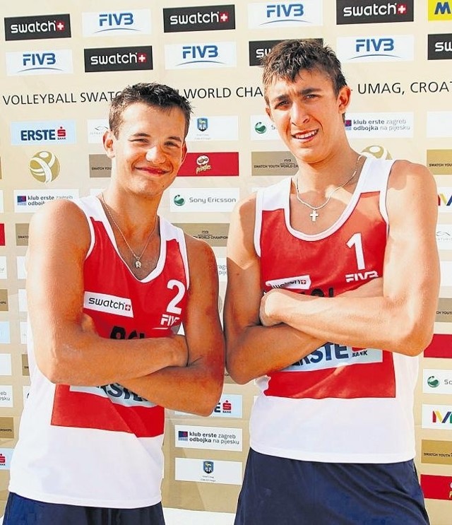Łukasz Kaczmarek z Krotoszyna (z prawej) wraz z łodzianinem Maciejem Kosiakiem zdobyli tytuł mistrzów świata
