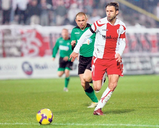 Liczymy, że Marcin Mięciel strzeli w Niecieczy ósmego ligowego gola.