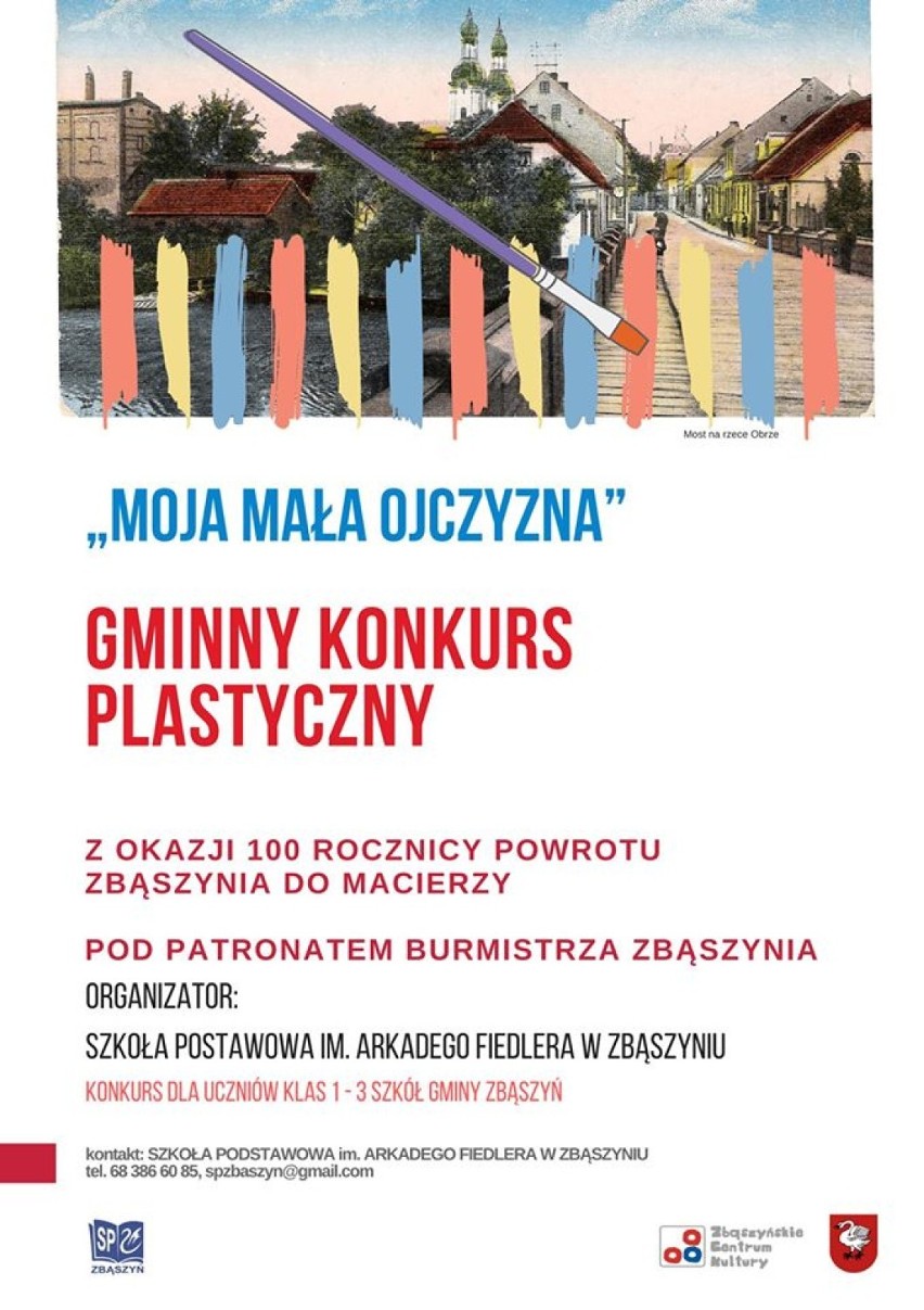 Zespół Szkolno Przedszkolny - Nądnia. Tak 100 rocznicę przyłączenia Zbąszynia do Macierzy, świątowali uczniowie - styczeń 2020