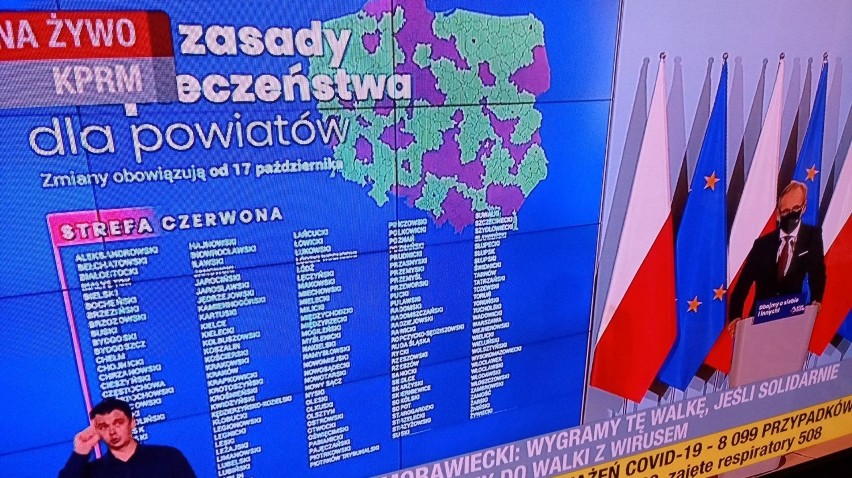 Lubuskie w czerwonej strefie. Na liście powiaty:...