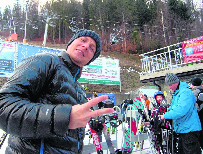 W Wiśle uczyłem się jeździć na nartach. Miałem wtedy 6 lat -...