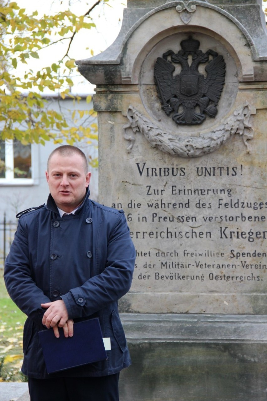 Tczew uroczystości na cmentarzu jeńców austriackich