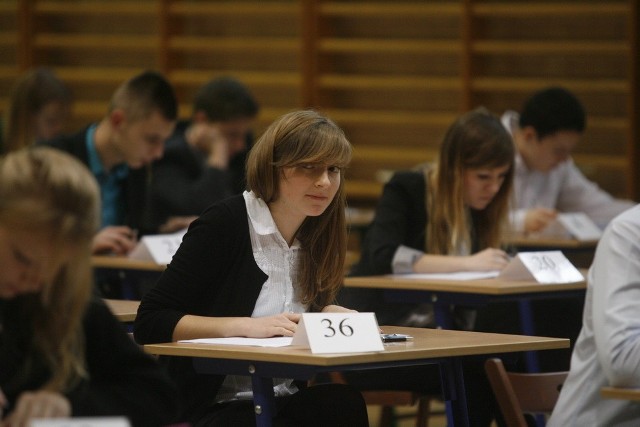 Próbna matura w Legnicy