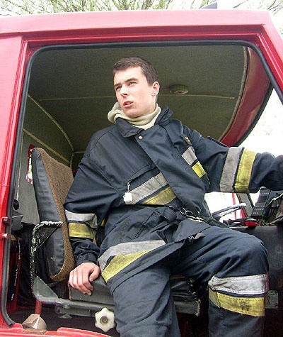 Dzięki pracy w straży pożarnej zrozumiałem kim jestem