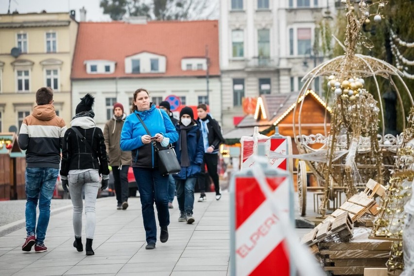 W Bydgoszczy trwają przygotowania do świątecznego jarmarku