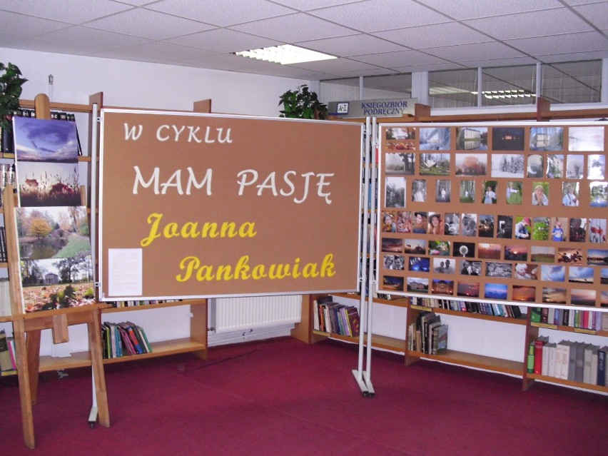 Mieszkańcy gminy Dobrzyca mogli podziwiać fotografie Joanny Pankowiak