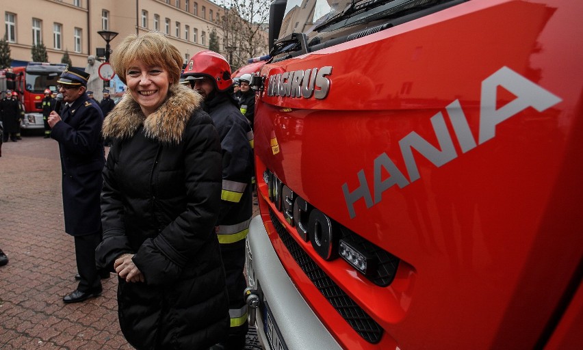 Hania będzie jeździła dla straży pożarnej w Łodzi [ZDJĘCIA]