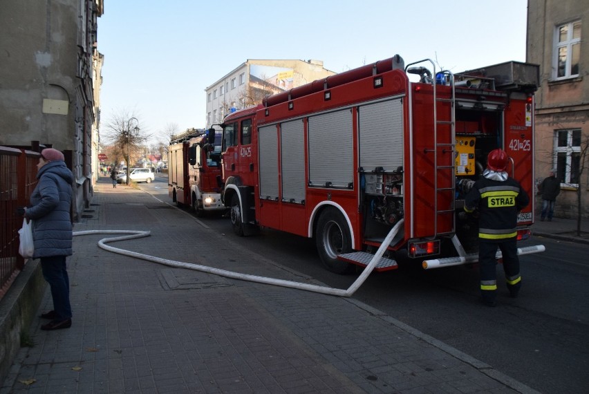 Gniezno: pożar w mieszkaniu przy ulicy Wyszyńskiego 
