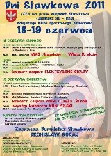 Dni Sławkowa 2011 - czyli Koń Polski, Elektryczne Gitary i mecz z Wisłą Kraków [PROGRAM]