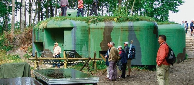 Jeden z polskich schronów bojowych Ośrodka Oporu Jastarnia. W najbliższy weekend (19-20.09) schron będzie można zwiedzać za darmo