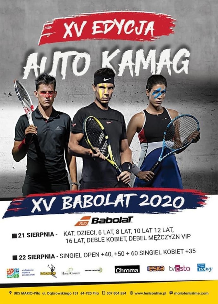 Tenis. Najmłodsi zainaugurowali XV Ogólnopolski Turniej Babolat Auto Kamag Piła 2020. Obejrzyjcie zdjęcia