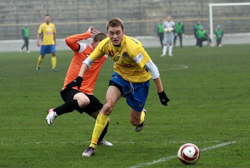 Motor Lublin zwyciężył Concordię Elbląg 2:1 (ZDJĘCIA)