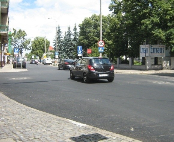 Remont skrzyżowania ulic Mostowej i Grobli zakończył się przed terminem