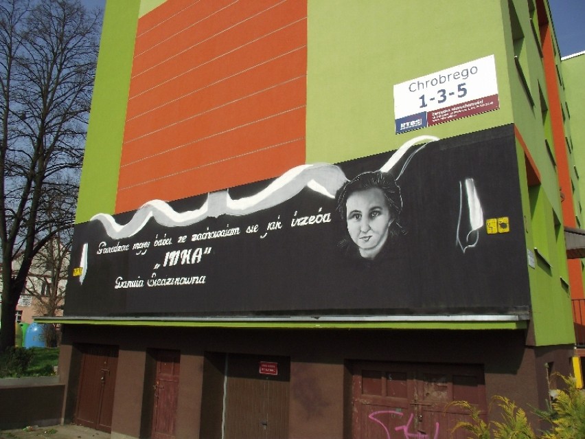 Przy ul. Chrobrego w Lubinie powstaje graffiti poświęcone...