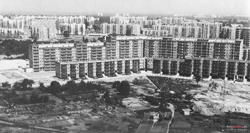 Osiedle Muchobór Mały w 1983 r.