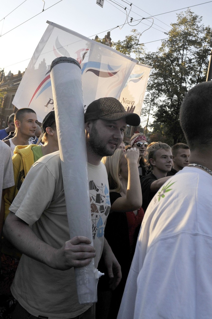 Marsz Wyzwolenia Konopi 2011 w Krakowie