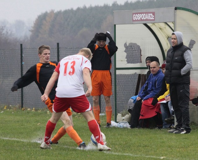 Huragan Smolno - Sokół Bożepole Wielkie 0:1 (jesień 2014)