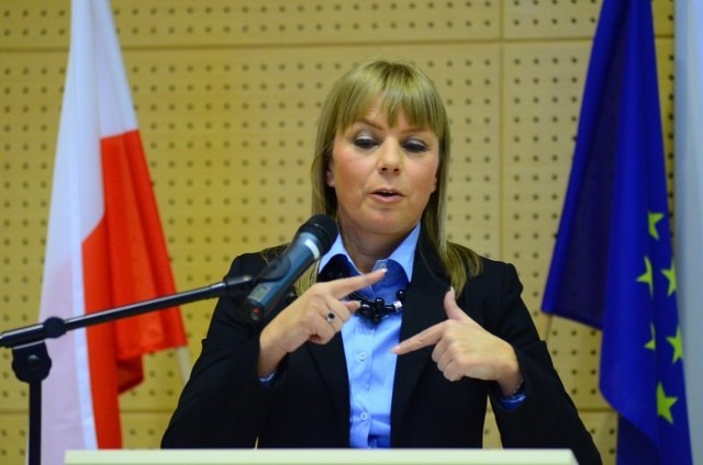 Minister rozwoju regionalnego Elżbieta Bieńkowska
