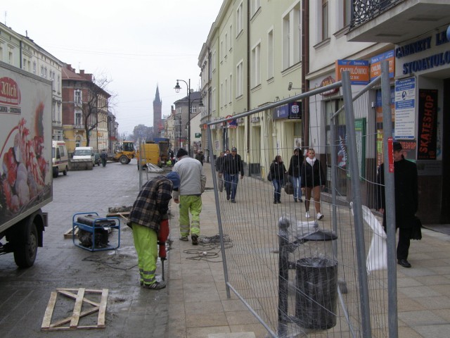 Tarnów. Remont ul. Krakowskiej wydaje się zbliżać do finiszu