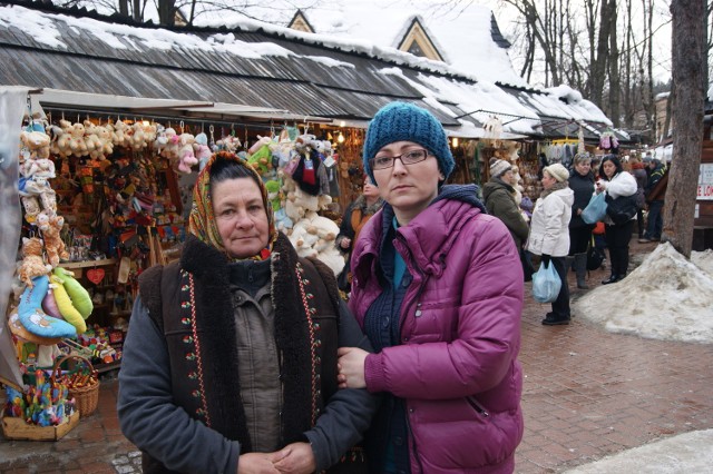 Zofia Chowaniec i Barbara Gut będą bronić swoich miejsc pracy na Krupówkach