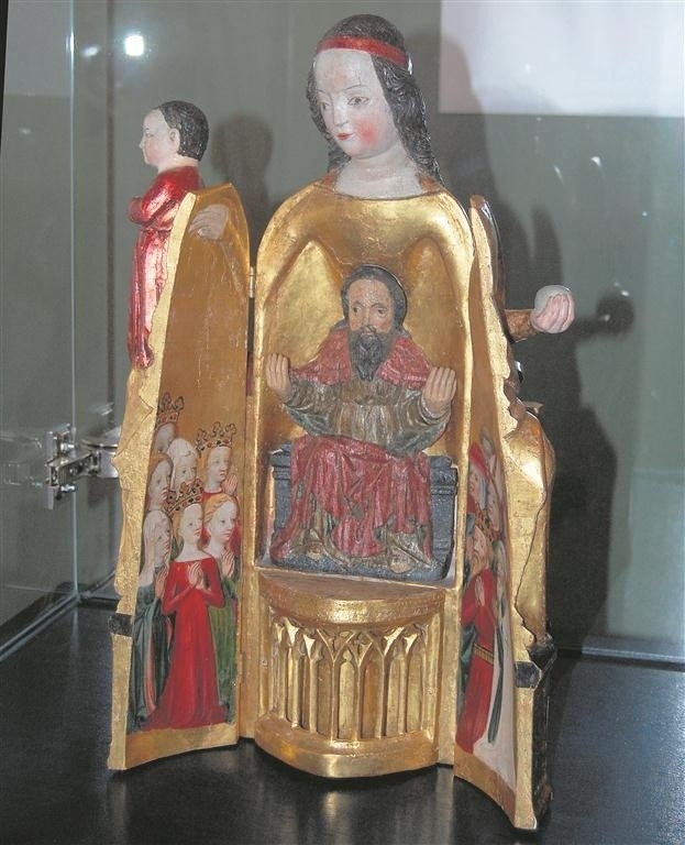 Rzeźba Madonny z Klonówki pochodzi z XIV wieku 