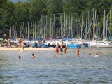 Udar słoneczny nam zagraża. Jezioro Żywieckie w Zarzeczu: Czworo dzieci trafiło do szpitala