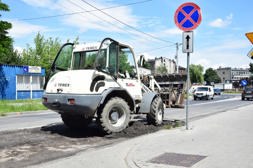Rozpoczął się remont ulicy Piłsudskiego w Radomsku