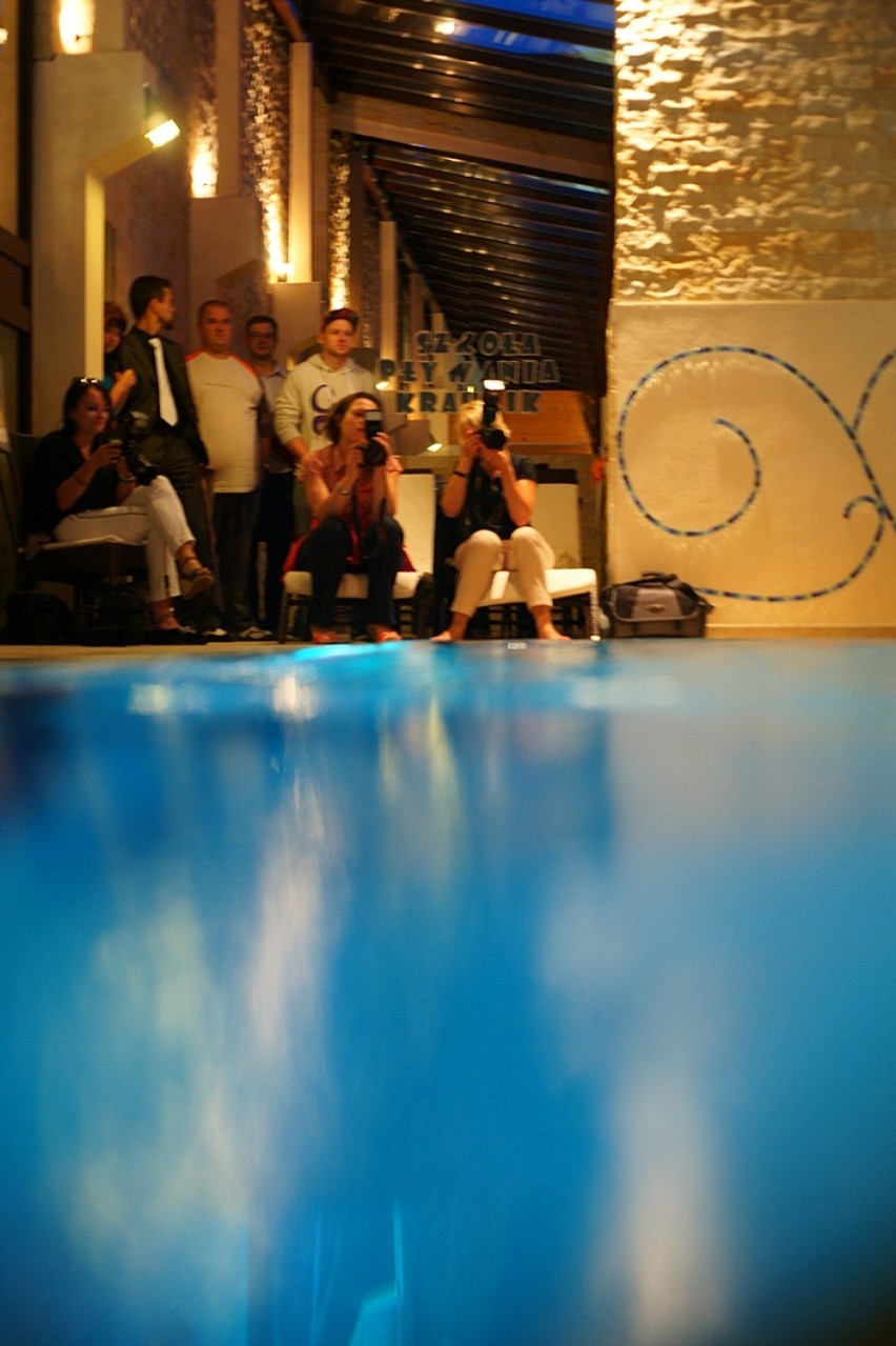 Podwodna wystawa w Hotelu Fajkier