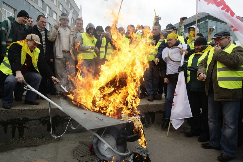 Protest kilku tysięcy energetyków