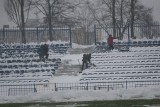 Ruch - Podbeskidzie na śniegu? Stadion zasypany! [WYGRAJ BILET NA MECZ]