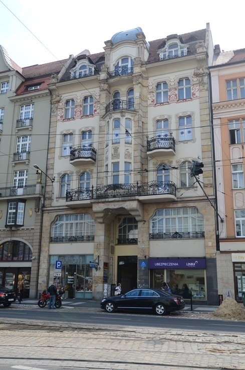 Historycy sztuki uznają budynek przy ul. Św. Marcin 69 za...