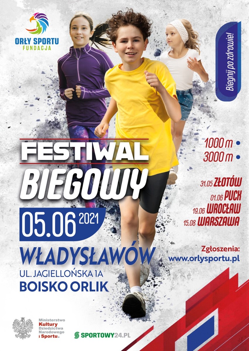 Na terenie całej Polski odbędą się Festiwale Biegowe dla uczniów szkół podstawowych
