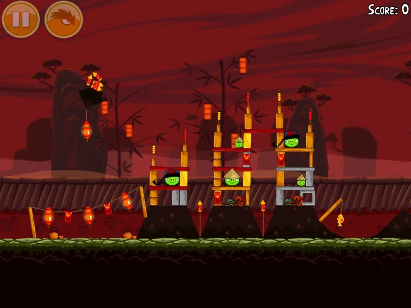 Kadr z gry "Angry Birds: Seasons"