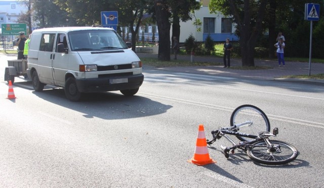 Puławy: Potrącenie na ulicy Partyzantów