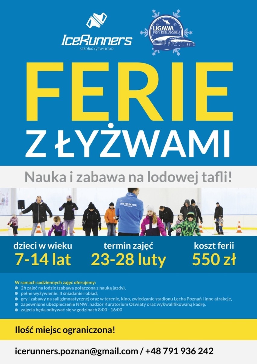 Ferie w Poznaniu 2015: Ferie z łyżwami
