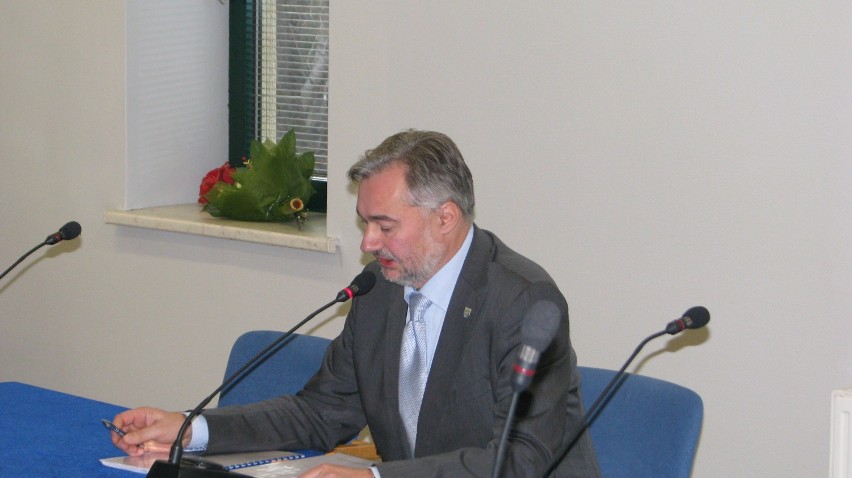 Adam Chmiel - przewodniczący rady powiatu