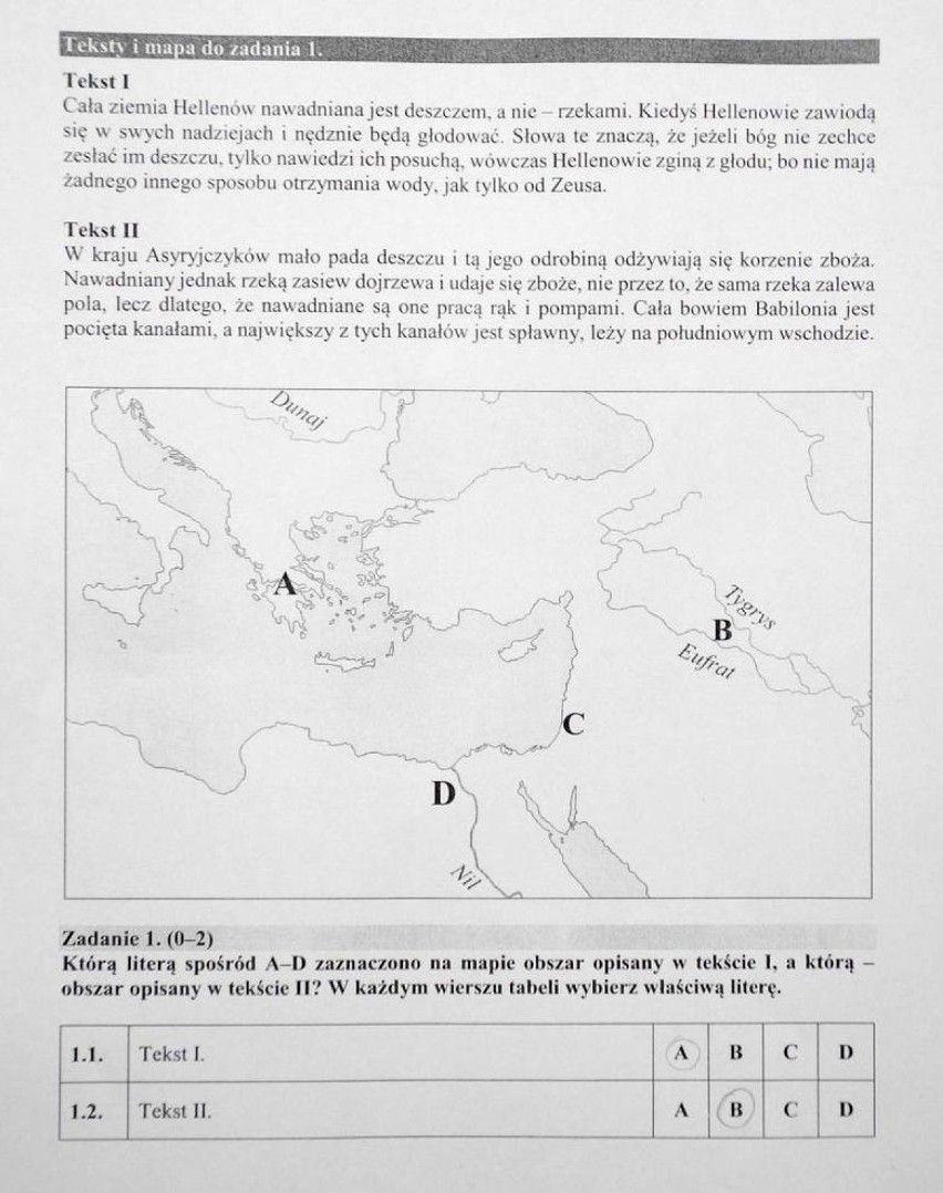 Egzamin gimnazjalny 2016. Część humanistyczna [ARKUSZE, PYTANIA, ODPOWIEDZI]