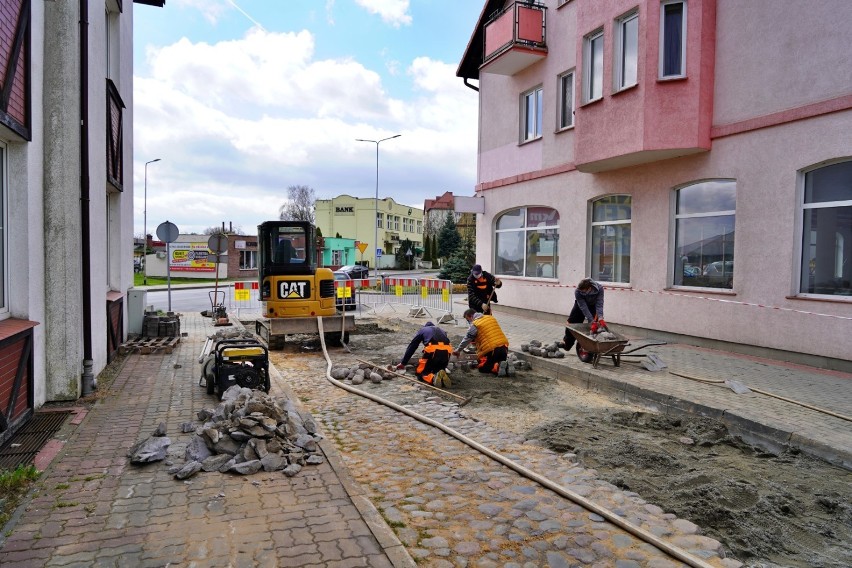 Człuchów. Koronawirus nie zastopował prac budowlanych i remontowych