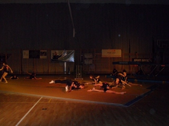 Pokazy akrobatyki na AWF Katowice