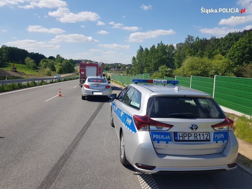 Dachowanie na nowej obwodnicy Rybnika. Jak do niego doszło? Nowe fakty