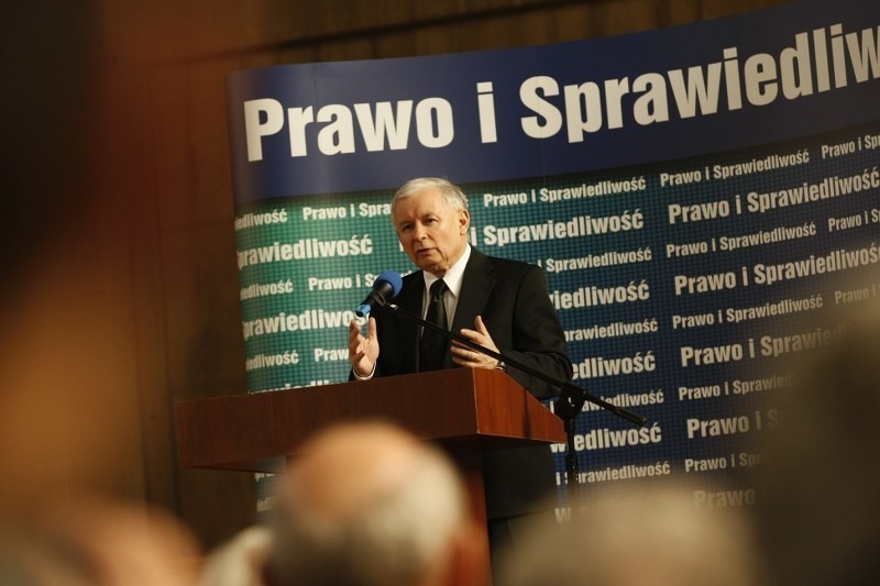 Kaczyński we Wrocławiu: Zawiodłem się na prezydencie Dutkiewiczu (ZDJĘCIA)
