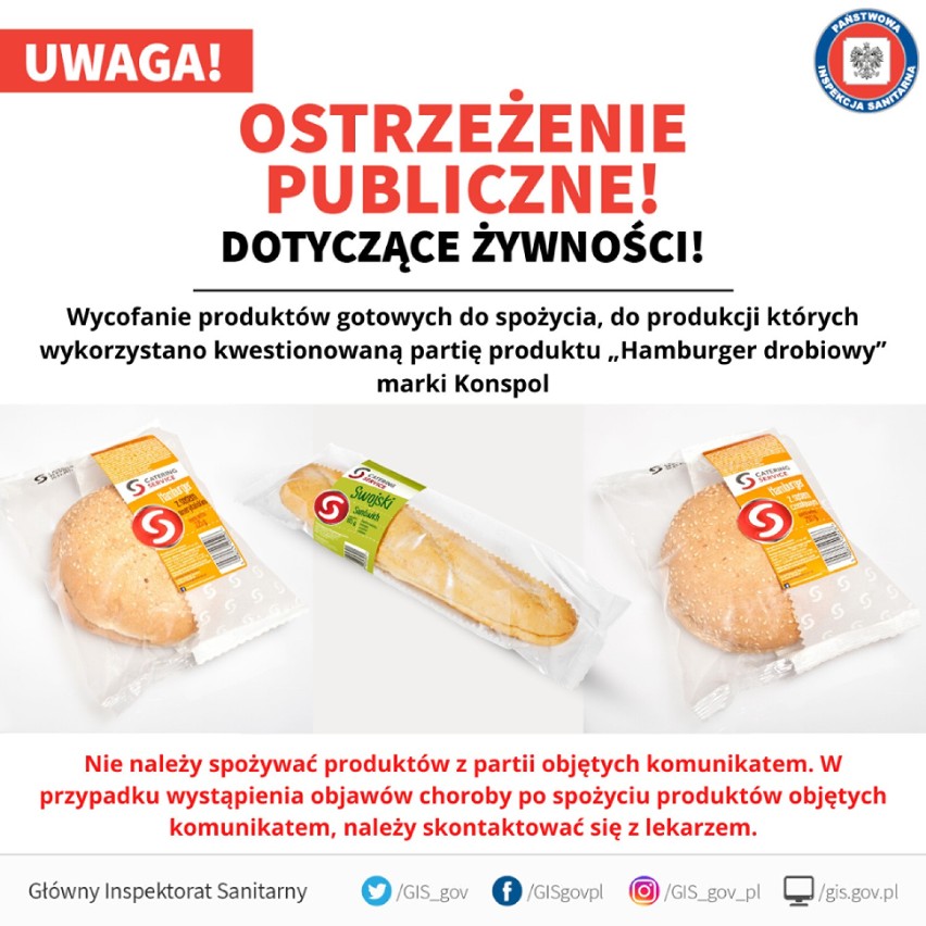 Kupiłeś te produkty? Mogą być groźne dla zdrowia. GIS wydał ostrzeżenie publiczne dotyczące żywności