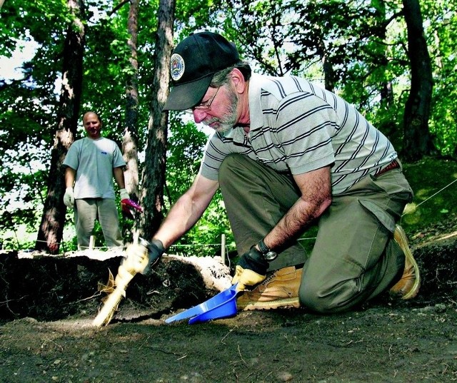 Historyk Christopher McDermott kierował akcją poszukiwawczą w Wałbrzychu