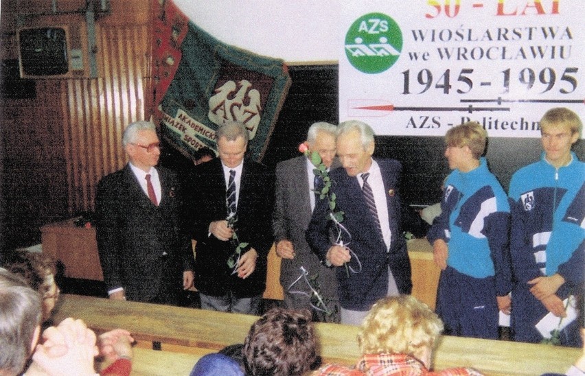 Ostatnia fotka w komplecie, 1995. Od lewej Żarnowiecki,...
