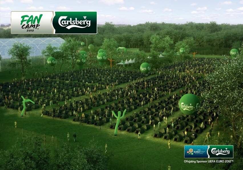 Euro 2012: Carlsberg FanCamp w Poznaniu [ZDJĘCIA]