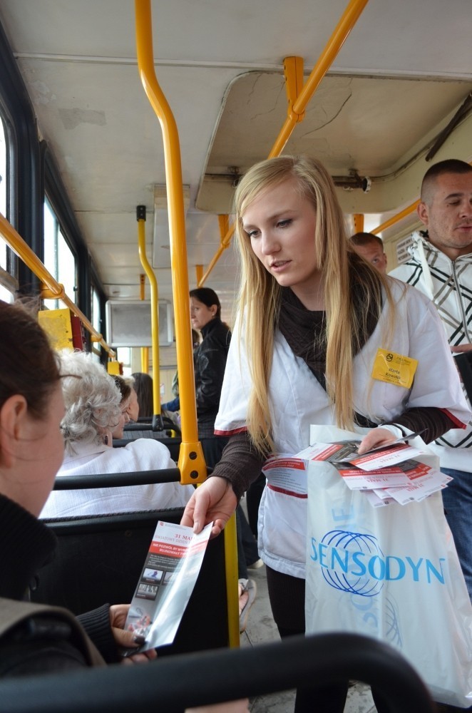 Gdańsk: Happening z okazji Światowego Dnia Bez Tytoniu. Zobacz co robili studenci medycyny