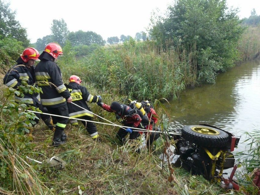 Śmierć traktorzysty w Lipkach