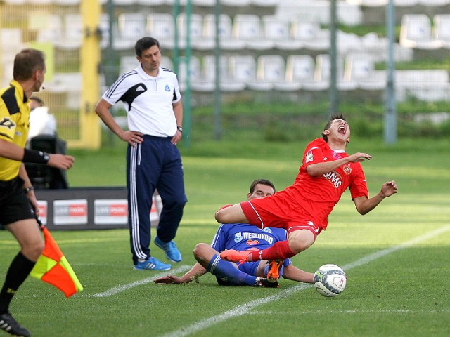Mariusz Rybicki wrócił poobijany ze zgrupowania reprezentacji i w meczu z Lechią nie zagra