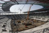 Wrocław: Na stadionie zarwał się strop. Robotnik jest ranny